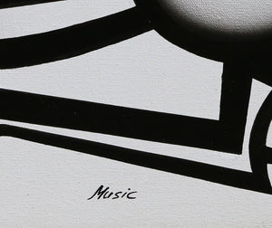 Music I acrylic | Erik Freyman,{{product.type}}