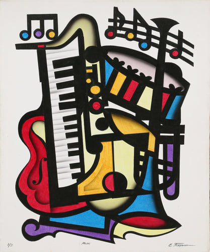 Music II Acrylic | Erik Freyman,{{product.type}}