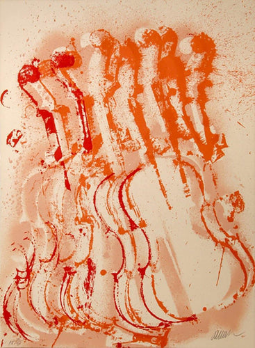 Music with a Flair Screenprint | Arman,{{product.type}}