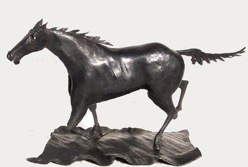 Mustang (Running Horse) Metal | Bernhard Heer,{{product.type}}