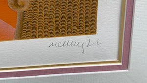 Mustique Screenprint | Thomas McKnight,{{product.type}}