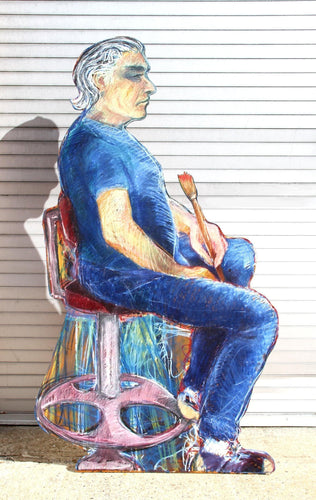 My Father (Portrait of Luis Jimenez) Oil | Elisa Jimenez,{{product.type}}