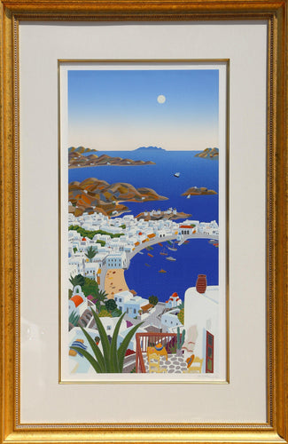 Mykonos Horizon Screenprint | Thomas McKnight,{{product.type}}