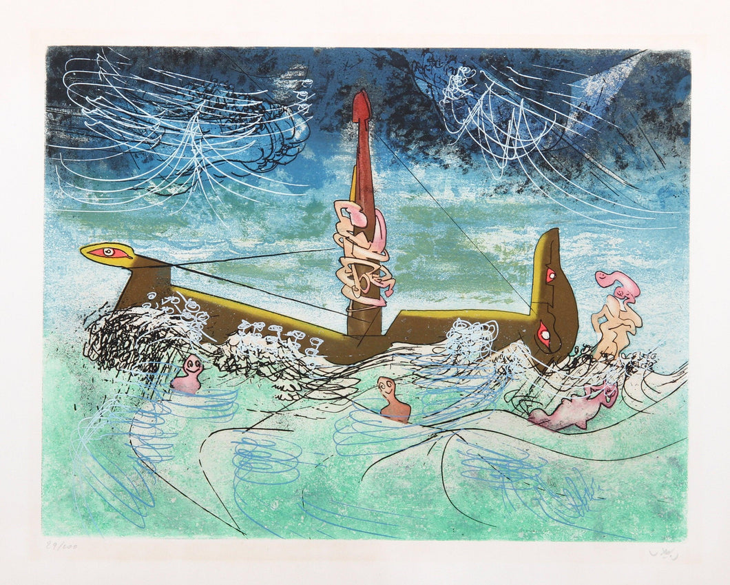 N'ou's from Hom'mere II Etching | Roberto Matta,{{product.type}}