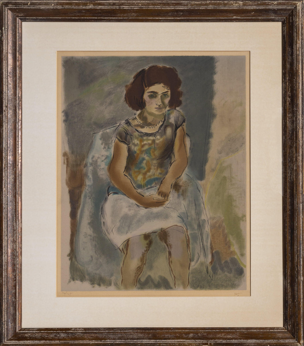 Nana lithograph | Jules Pascin,{{product.type}}