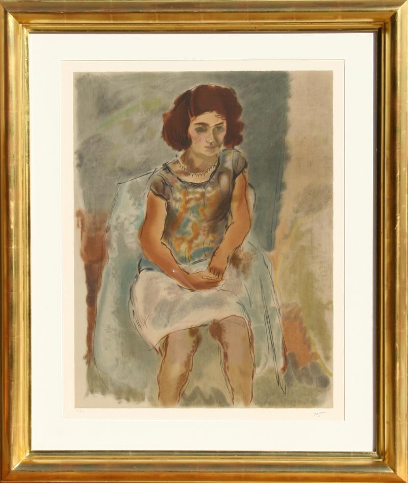 Nana Lithograph | Jules Pascin,{{product.type}}