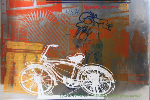 National Gallery of Art Poster | Robert Rauschenberg,{{product.type}}