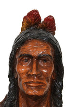 Native American Bust Ceramic | Unknown Artist,{{product.type}}