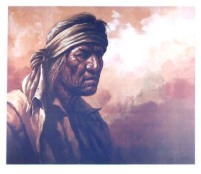 Native American Lithograph | Jorge Braun Andres Tarallo,{{product.type}}