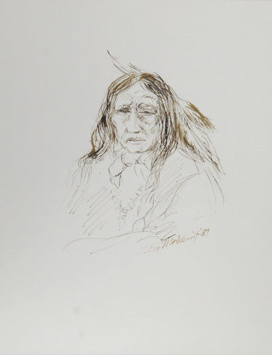 Native American Man - I Ink | Ira Moskowitz,{{product.type}}