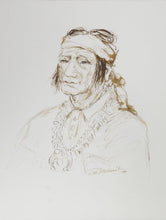 Native American Man - II Ink | Ira Moskowitz,{{product.type}}