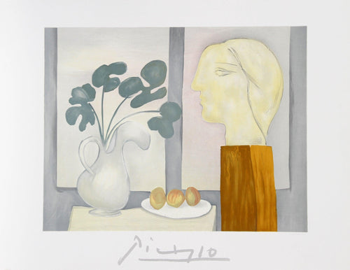 Nature Morte a la Fenetre Lithograph | Pablo Picasso,{{product.type}}