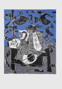 Nature Morte a la Guitare Lithograph | Claude Venard,{{product.type}}