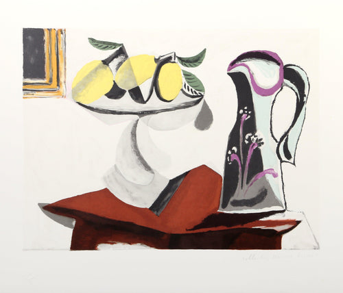 Nature Morte au Citron et a la Cruche Lithograph | Pablo Picasso,{{product.type}}