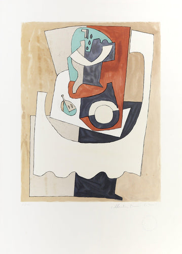 Nature Morte au Gueridon et a l'Assiette Lithograph | Pablo Picasso,{{product.type}}