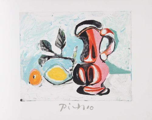 Nature Morte au Pichet Rose Lithograph | Pablo Picasso,{{product.type}}