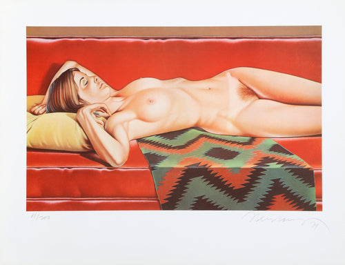 Navajo Nude Lithograph | Mel Ramos,{{product.type}}