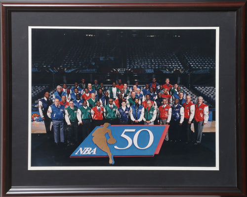 NBA 50 Greatest Players of All Time Color | Unknown Artist,{{product.type}}