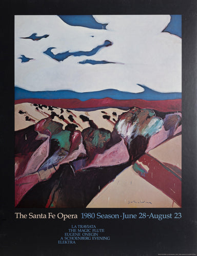 Near the Opera Poster | Fritz Scholder,{{product.type}}