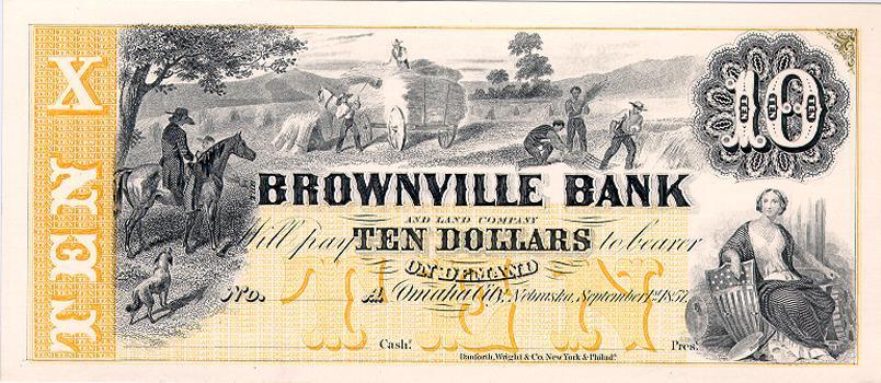 Nebraska - Ten Dollars Currency | American Bank Note Commemoratives,{{product.type}}