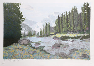 Necklace Valley No. 1, Cascades Lithograph | John Taft,{{product.type}}