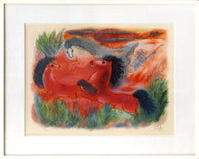 Negev Aglow Lithograph | Reuven Rubin,{{product.type}}