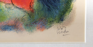 Negev Aglow Lithograph | Reuven Rubin,{{product.type}}