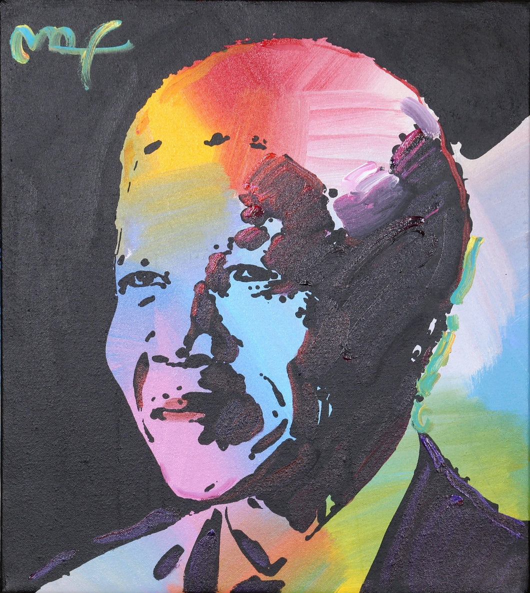 Nelson Mandela 1 Acrylic | Peter Max,{{product.type}}
