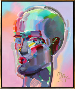 Neo Head Acrylic | Peter Max,{{product.type}}