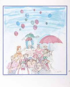 New School Celebrates Fellini Poster | Marcia Marx,{{product.type}}