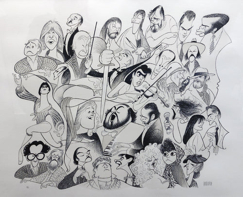 New Season Lithograph | Al Hirschfeld,{{product.type}}