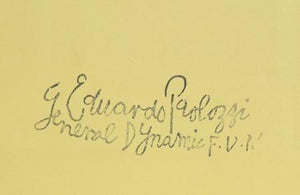 New Semester Reward of the Opressed from General Dynamic F.U.N. Portfolio Lithograph | Eduardo Paolozzi,{{product.type}}