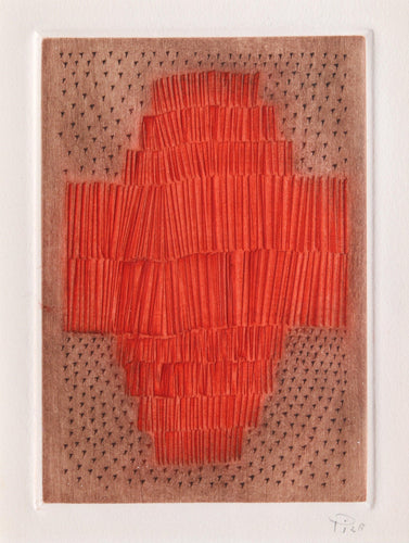 New Year's Greeting Etching | Arthur-Luiz Piza,{{product.type}}