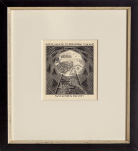 New Years 1947 Woodcut | M.C. (Maurits Cornelis) Escher,{{product.type}}