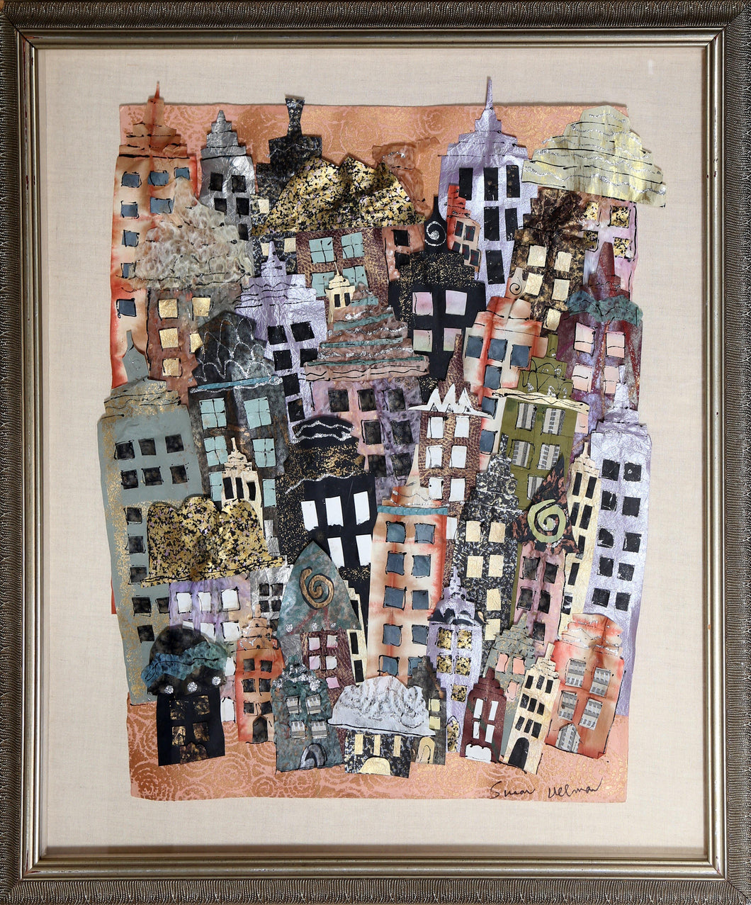 New York City Collage | Susan Ullman,{{product.type}}