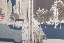New York City Street Lithograph | Fairfield Porter,{{product.type}}