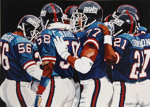 New York Giants Poster | Garrett W. Giles,{{product.type}}