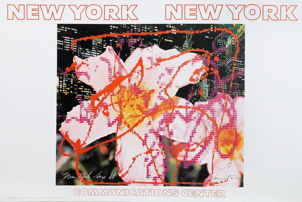 New York, New York - Communications Center Poster | James Rosenquist,{{product.type}}