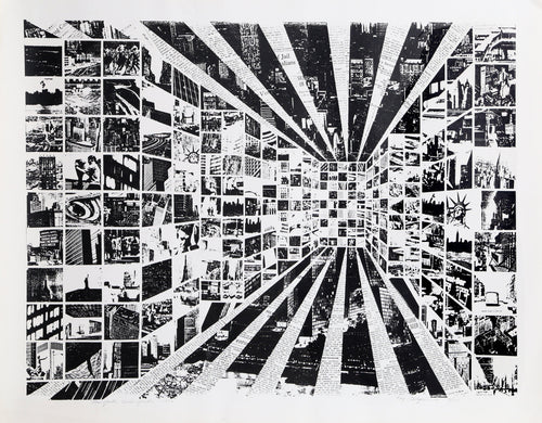 New York, New York Screenprint | Roy Ahlgren,{{product.type}}