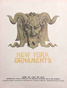New York Ornaments Poster | Unknown Artist - Poster,{{product.type}}
