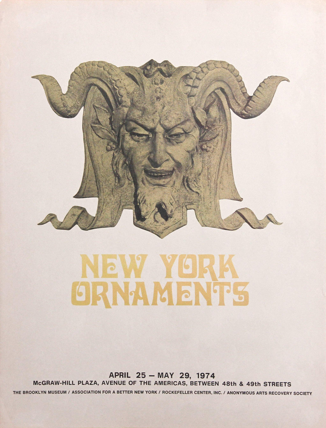 New York Ornaments Poster | Unknown Artist - Poster,{{product.type}}