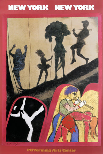 New York - Performing Arts Center Poster | R.B. Kitaj,{{product.type}}
