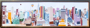 New York Skyline Screenprint | Mori Shizume,{{product.type}}