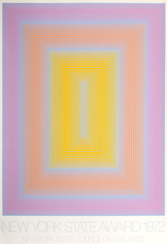 New York State Award Screenprint | Richard Anuszkiewicz,{{product.type}}