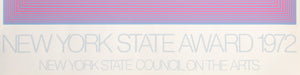 New York State Award Screenprint | Richard Anuszkiewicz,{{product.type}}