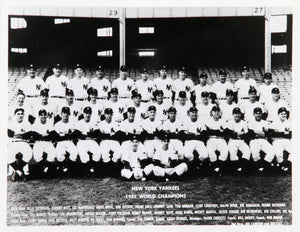 New York Yankees 1951 World Champions Black and White | Unknown Artist,{{product.type}}
