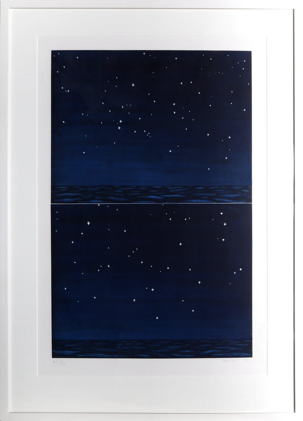 Night Sky etching | Richard Bosman,{{product.type}}
