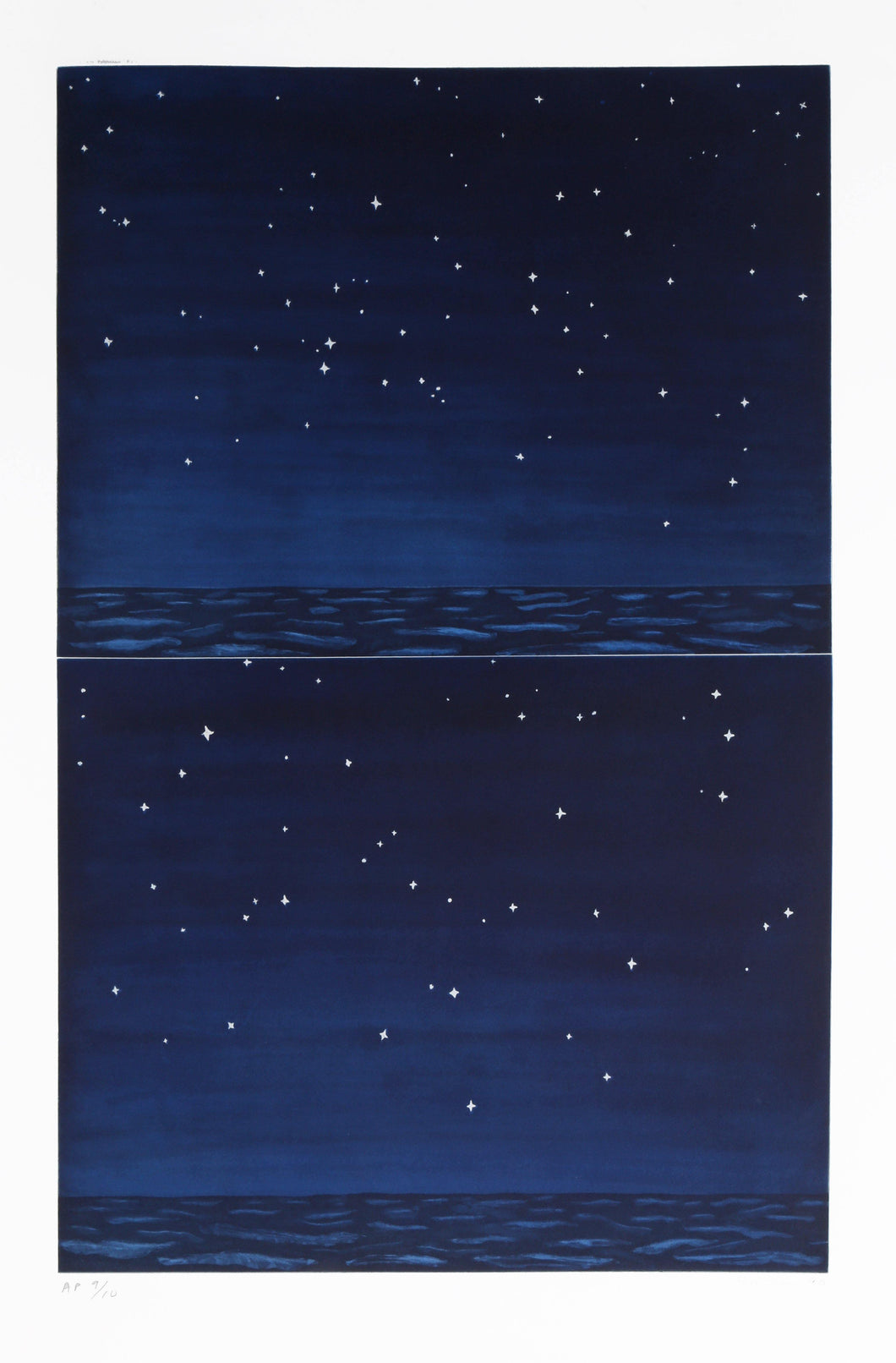 Night Sky Etching | Richard Bosman,{{product.type}}