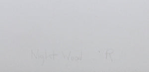 Night Wood R Etching | C. Meyers,{{product.type}}