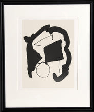 No. 26 from Three Poems, collaboration with Octavio Paz Lithograph | Robert Motherwell,{{product.type}}